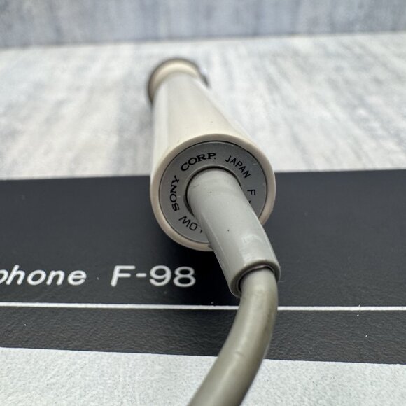 Vintage SONY CARDIOID MICROPHONE F-98 in CASE  Very Good Condition - Picture 3 of 7